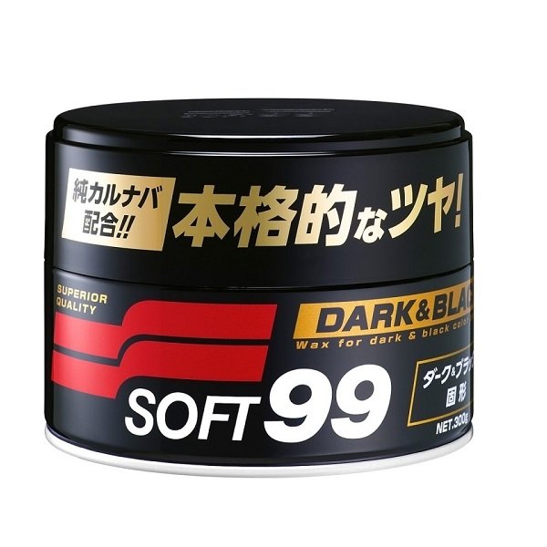 Twardy wosk samochodowy Dark & Black Soft99 Wax